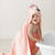 Hooded Towel - Flamingo
