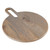 Medium Round Board With Cut Out Handle - Grey Finish