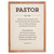 Wall Sign - Pastor