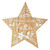 Wood Stars - Names of Jesus - 4 PCS