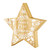 Wood Stars - Names of Jesus - 4 PCS