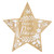 Wood Stars - Names of Jesus - 4 PCS