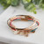 Thought Keeper Bracelet - Teal/Gold