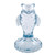 Blue Glass Fish Taper Candleholder