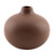 Matte Coffee Ceramic Bud Vase