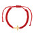 Woven Tie Bracelets Filled Display (24 pcs)
