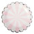 Paper Dinner Plate - White Pinwheel