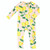 Cozy Romper - Pink Stripes + Lemons