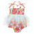 Tutu Bubble Romper - Rose Floral