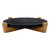 Black Marble Board on Wood Stand