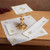 Embroidered IHS Lace Trim Altar Linen Gift Set