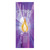 Purple Advent Candle Banner Set - Set of 5