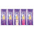 Purple Advent Candle Banner Set - Set of 5