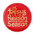 Jesus Is The Reason For The Season Christmas Buttons - 6 Assorted - 36/Pk