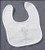 Baptismal Bib with Cross - 12/pk