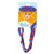 Double Pom-Braid® Headband - Fanta Orange/Royal Blue