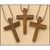 Wooden Cross Keychain - 24/pk