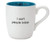 That's All Blue Mug - I Can't People