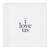 Face to Face - Lucite Block - I Love Us