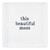 Face to Face Lucite Block - This Beautiful Mess