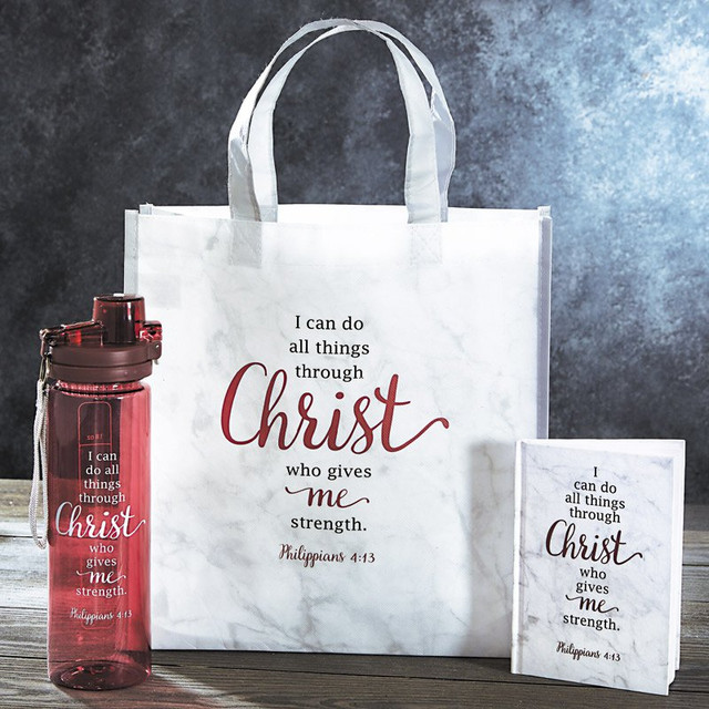 I Can Do All Things Through Christ Journal - 12/pk - [Consumer]Living Grace