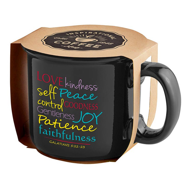 Fruit of the Spirit Coffee Mug with Gift Wrap 4/pk [Consumer]Living