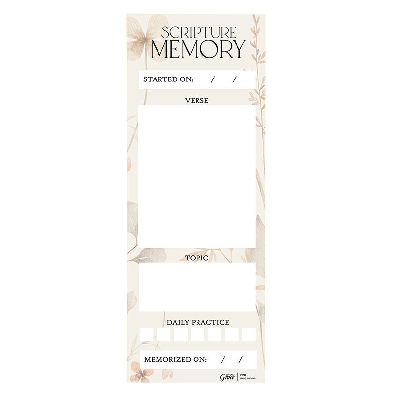 Wonderfully Made Slim Notepad 12/pk [Consumer]Living Grace