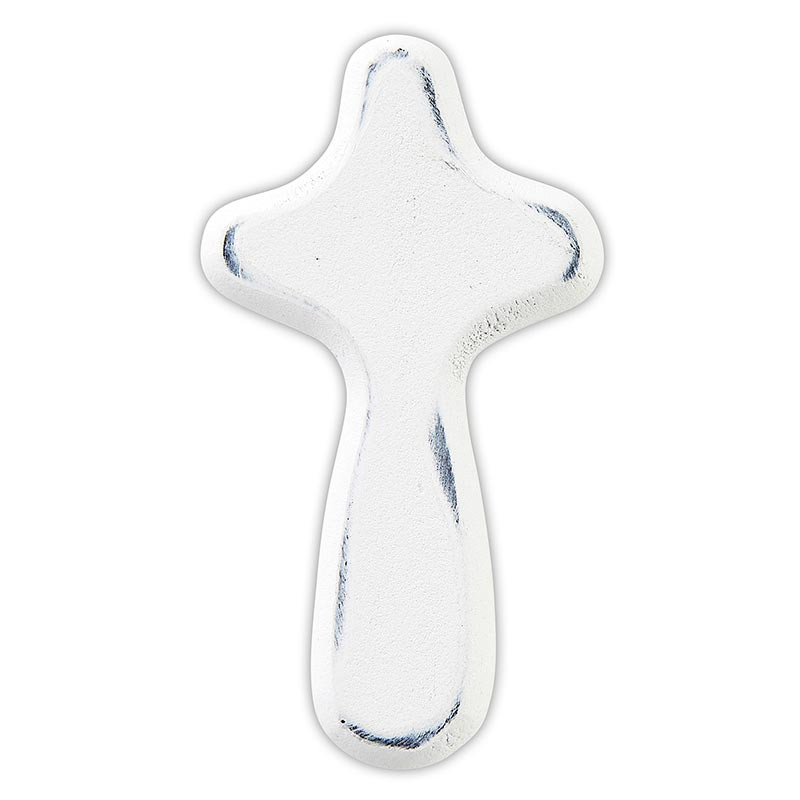Huggable Prayer Pillow, Gray Cross main image 1