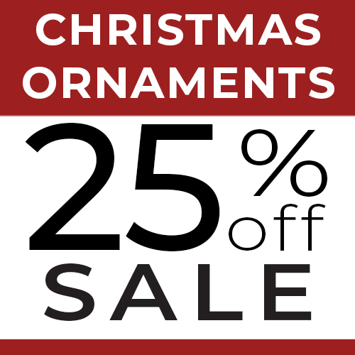 SHOP CHRISTMAS ORNAMENTS