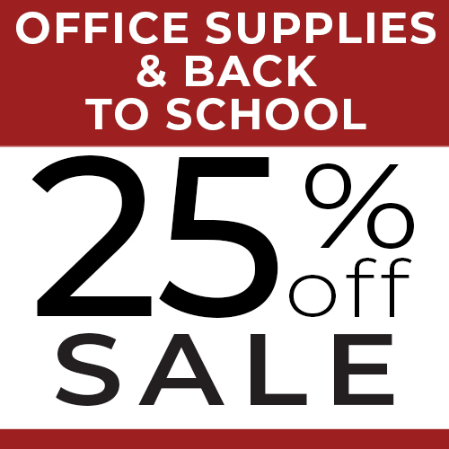 SHOP BACK TO SCHOOL SALE