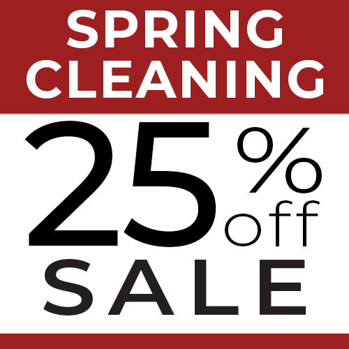 SHOP SPRING CLEANING