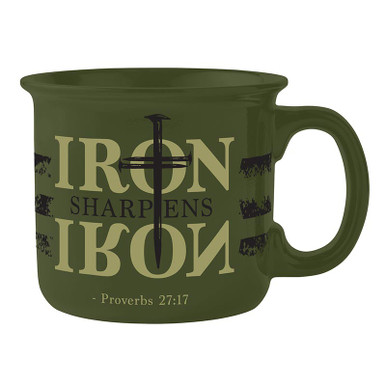 Coffee Mug | Iron Sharpens Iron | Christian Bible Verse Mug | Friend  Sharpens Friend | Best Friend Gift | Hostess Gift | Birthday Gift