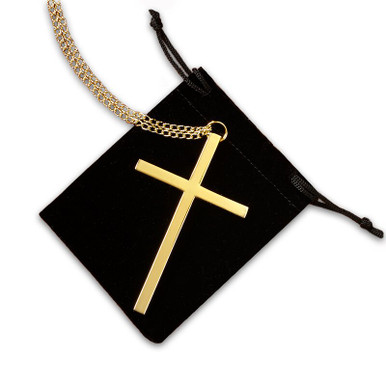 Pope Francis Papal Cross | Pendant Necklace | Wood & Metal | 1