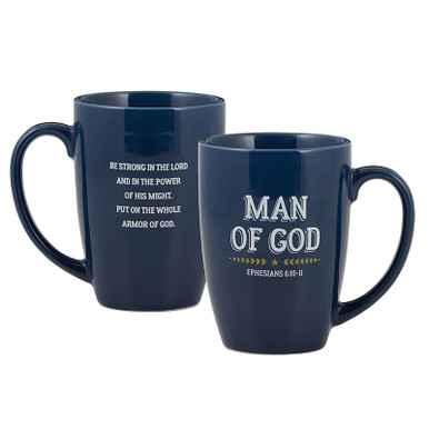 11 oz mug - God over all, yet God with me