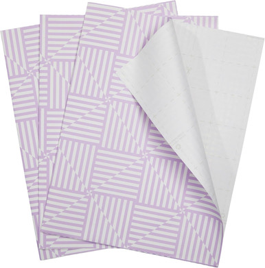 Strippy Rapping Paper Wrapping Paper Sheet - Geometric Striped 3pk