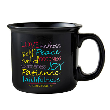 Fruit of the Spirit 20oz Glass Tumbler – Bibles and Coffee