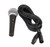 Wired handheld mic with 20 ft. cable (XLR plug)