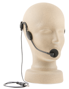 Wired headband mic (1/4” plug)