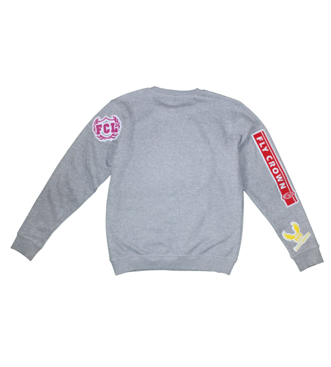 O.A.C. PATCHED GREY CREWNECK