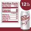 Diet Dr Pepper 12 fl oz cans (Pack of 12)