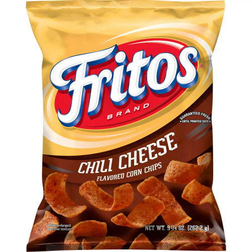 Fritos Chili Cheese Corn Chips, 9.5oz (1 ct)