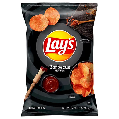 Lay's Barbecue Flavor, 7.75 oz Bag (1 ct)