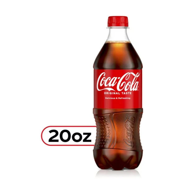 Coca-Cola Soda, 20 fl oz Bottle (1 ct)