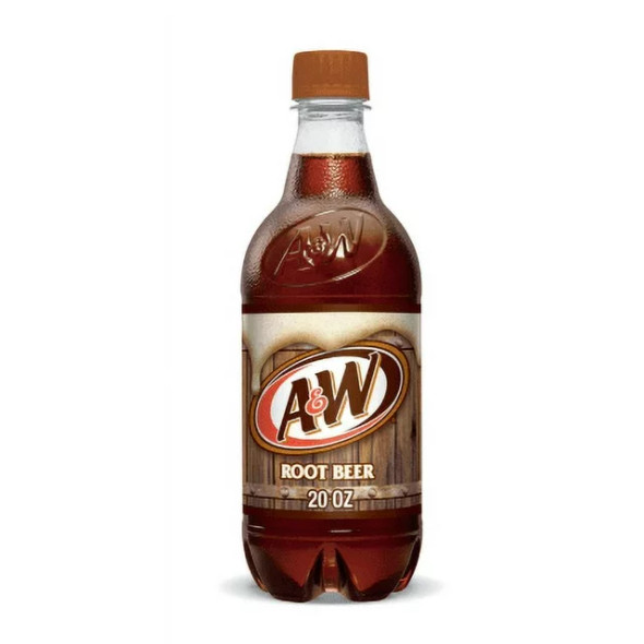 A&W Root Beer, 20 fl oz Bottle (1 ct)