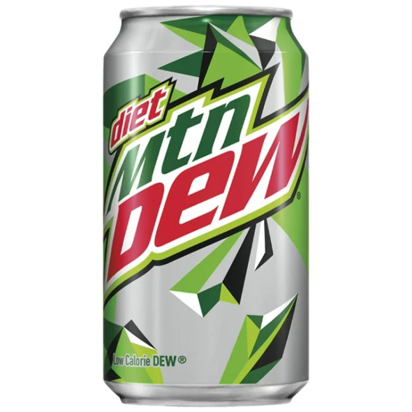 Diet Mountain Dew Soda 12 fl oz Can (1 ct)