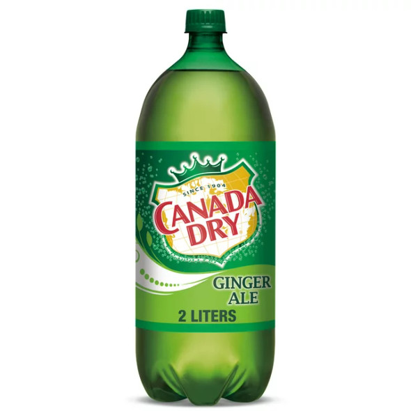 Canada Dry Ginger Ale Soda, 2 Liter Bottle (1 ct)