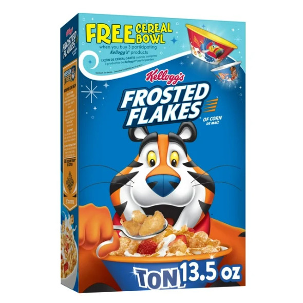 Kellogg's Frosted Flakes Breakfast Cereal