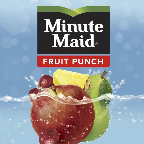 Minute Maid Fruit Punch Real Fruit Juice Drink, 59 fl oz Carton (1 ct)