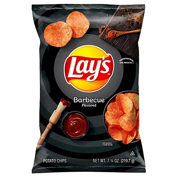 Lay's Barbecue Flavor, 7.75 oz Bag (1 ct)