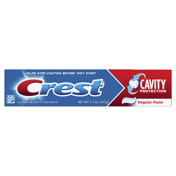 Crest Cavity Protection Toothpaste, Regular Paste, 5.7 oz (1 ct)